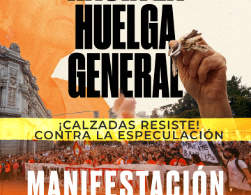 huelga general por la vivienda en burgos